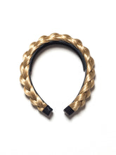 Blond Auriu Coronita Impletita